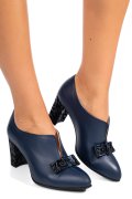 PANTOFI BLEUMARIN FLORAL PIELE NATURALA 3PC707