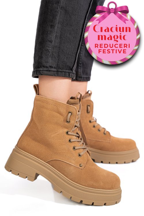 Ghete maro piele naturala gpcdtl58