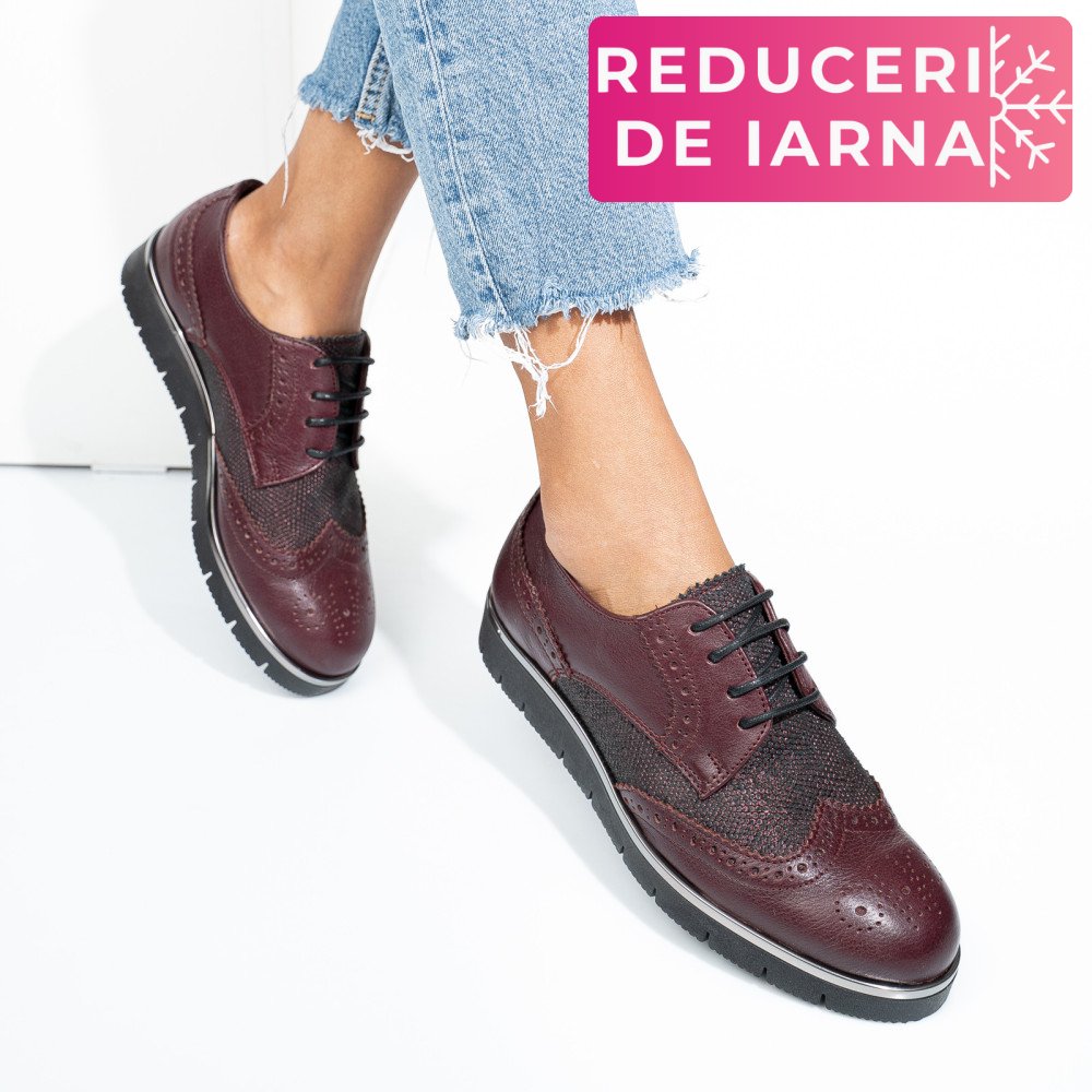 PANTOFI VISINII PIELE NATURALA 5S7744001