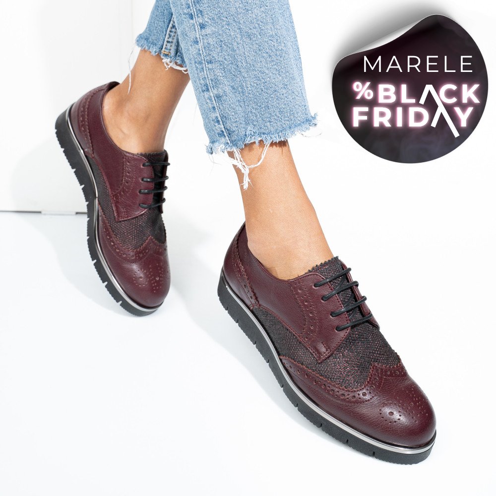 PANTOFI VISINII PIELE NATURALA 5S7744001