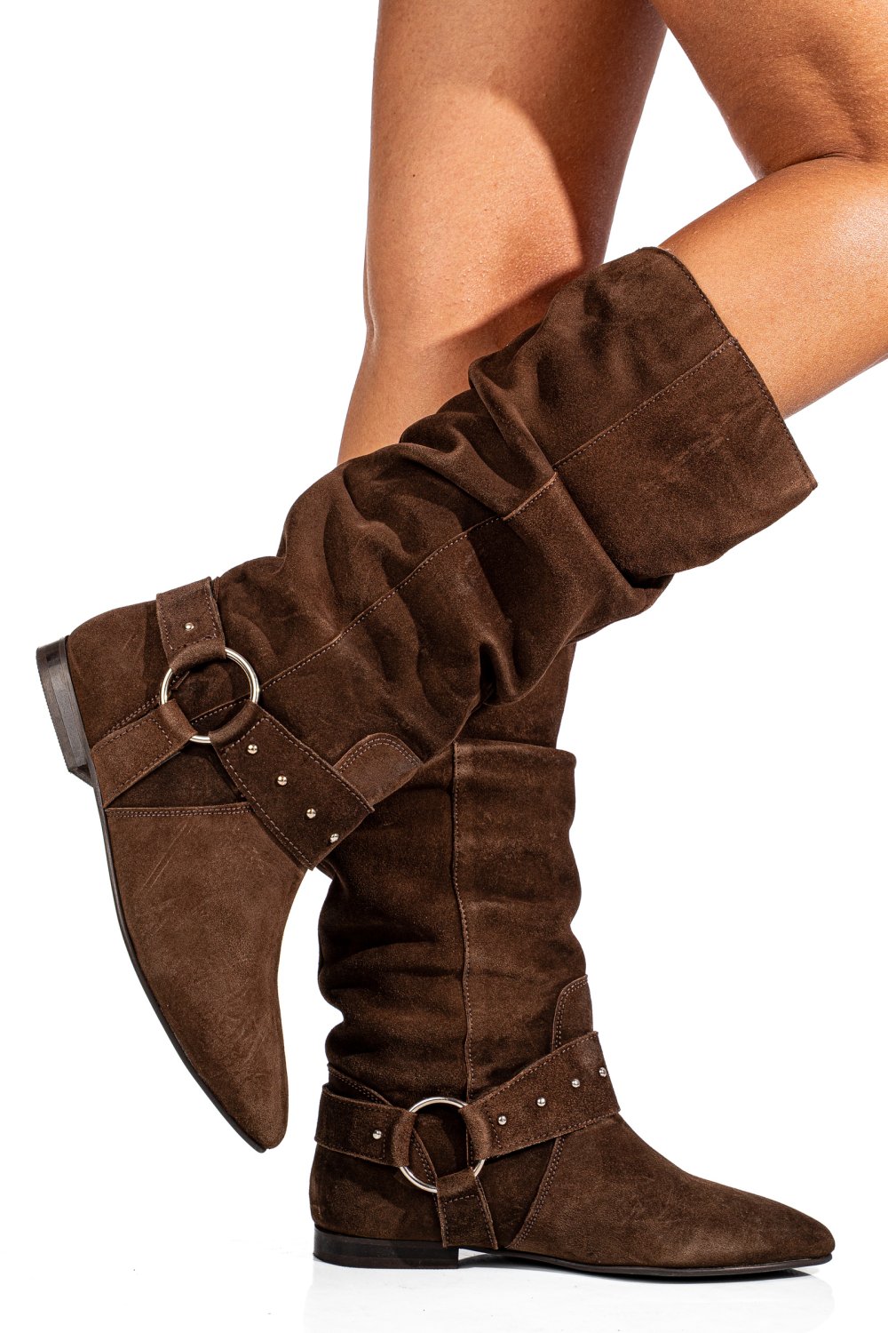 CIZME MARO PIELE NATURALA INTOARSA 9S77377