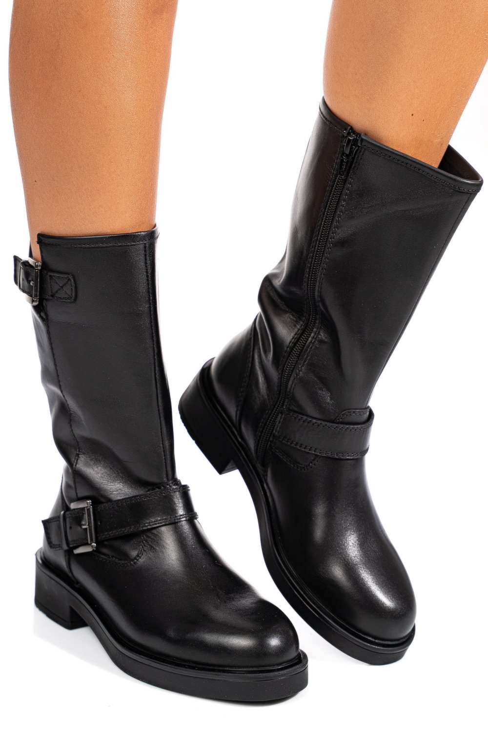 CIZME DAMA PIELE NATURALA NEGRE 1S773137