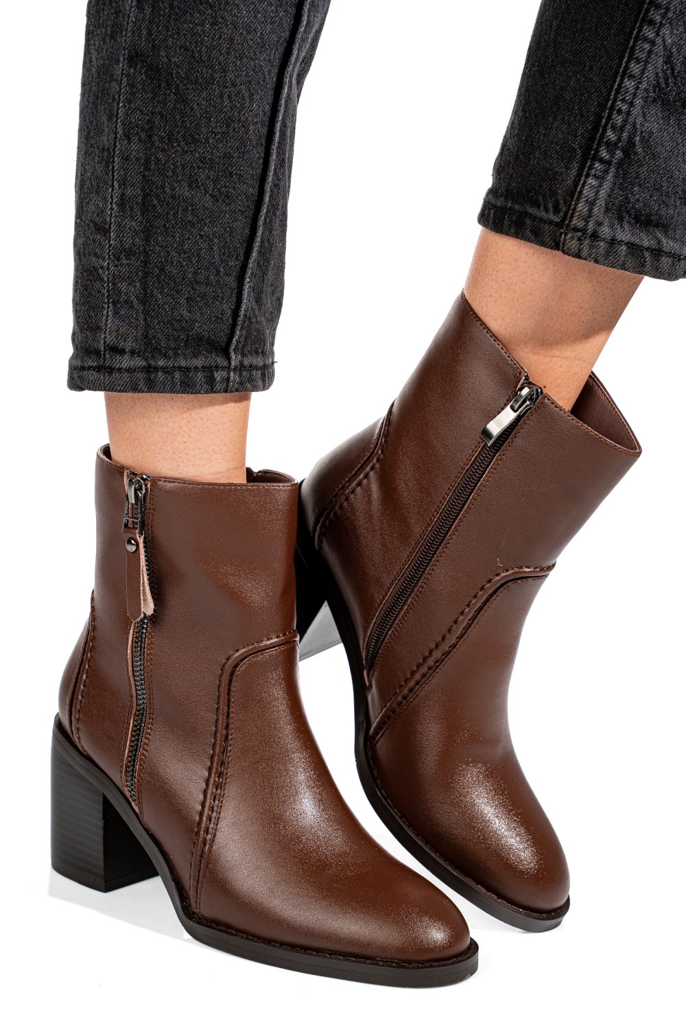 BOTINE MARO PIELE NATURALA SS77N5001