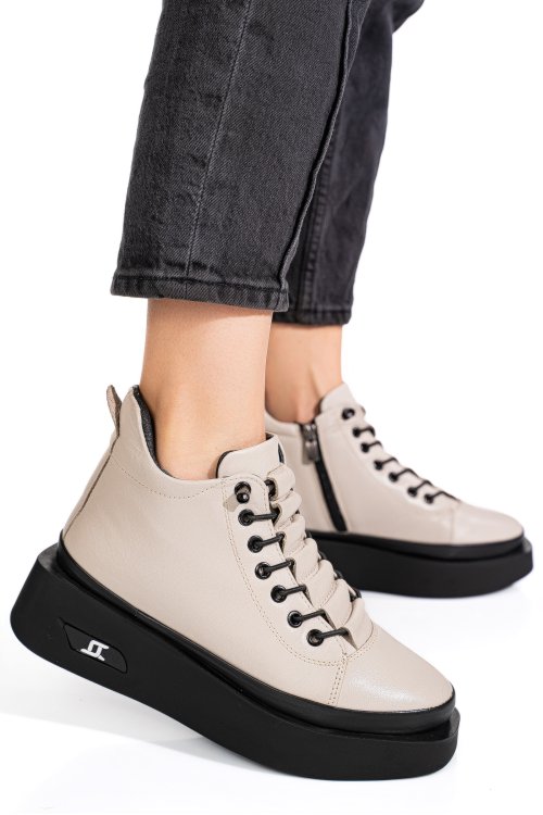 Ghete crem piele naturala 3pc113