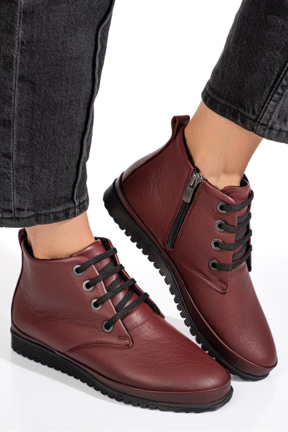 GHETE BORDO PIELE NATURALA 1PC562