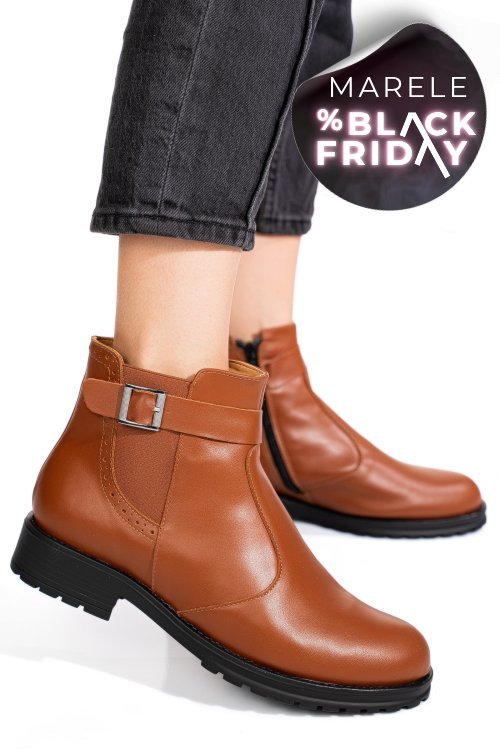 Ghete maro piele naturala 0pc82