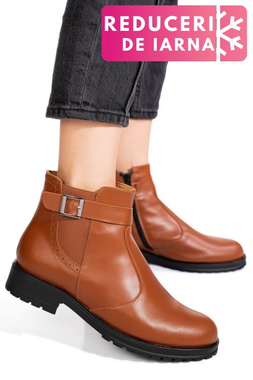 Ghete maro piele naturala 0pc82