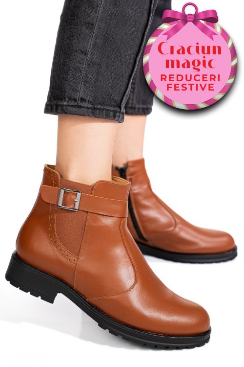 Ghete maro piele naturala 0pc82