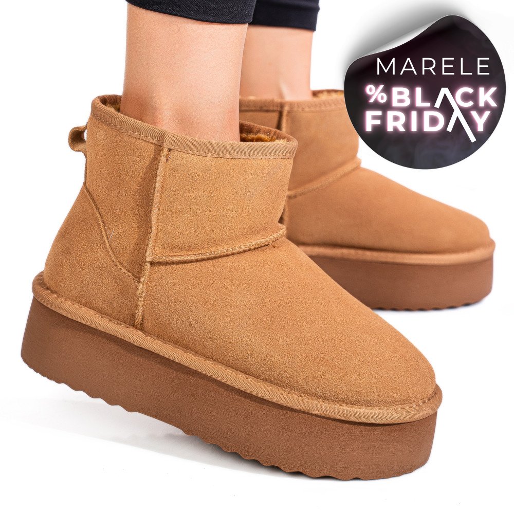 CIZME MARO PIELE NATURALA INTOARSA 1S77251