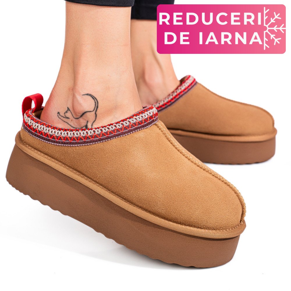 SABOTI MARO PIELE NATURALA INTOARSA 1S77253