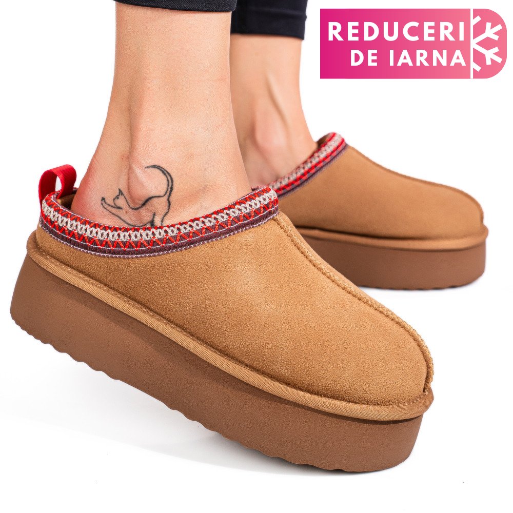 SABOTI MARO PIELE NATURALA INTOARSA 1S77253