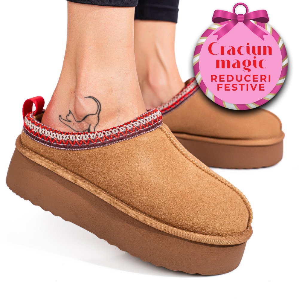 SABOTI MARO PIELE NATURALA INTOARSA 1S77253