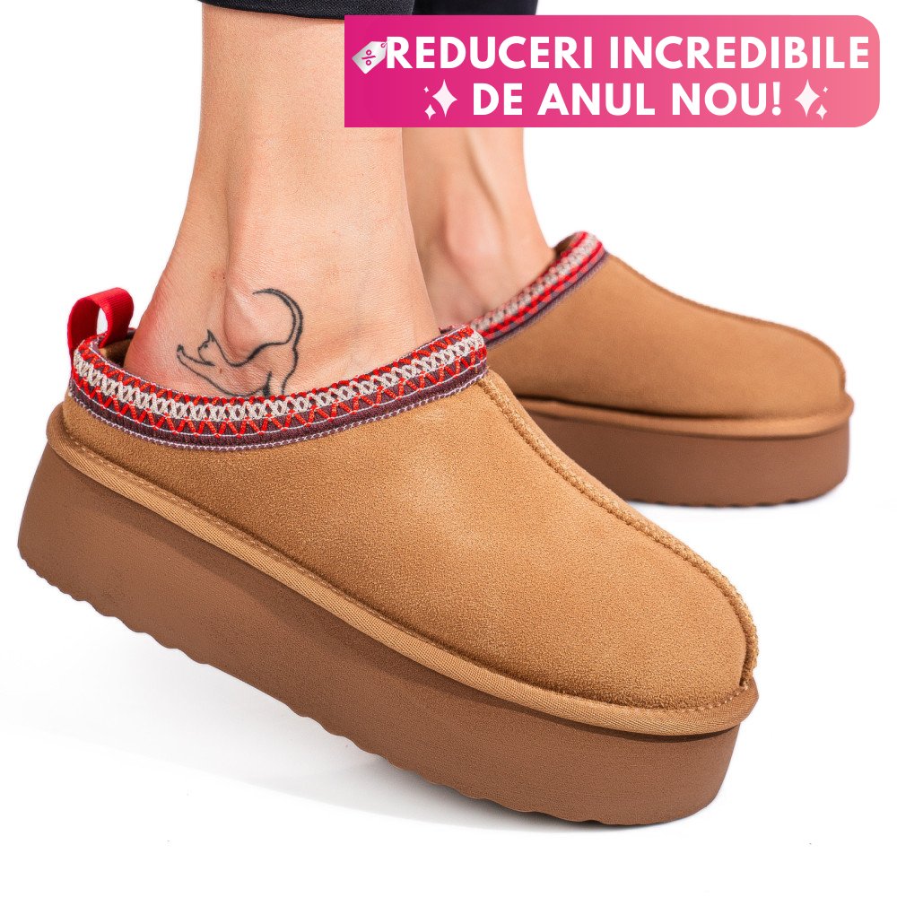 SABOTI MARO PIELE NATURALA INTOARSA 1S77253