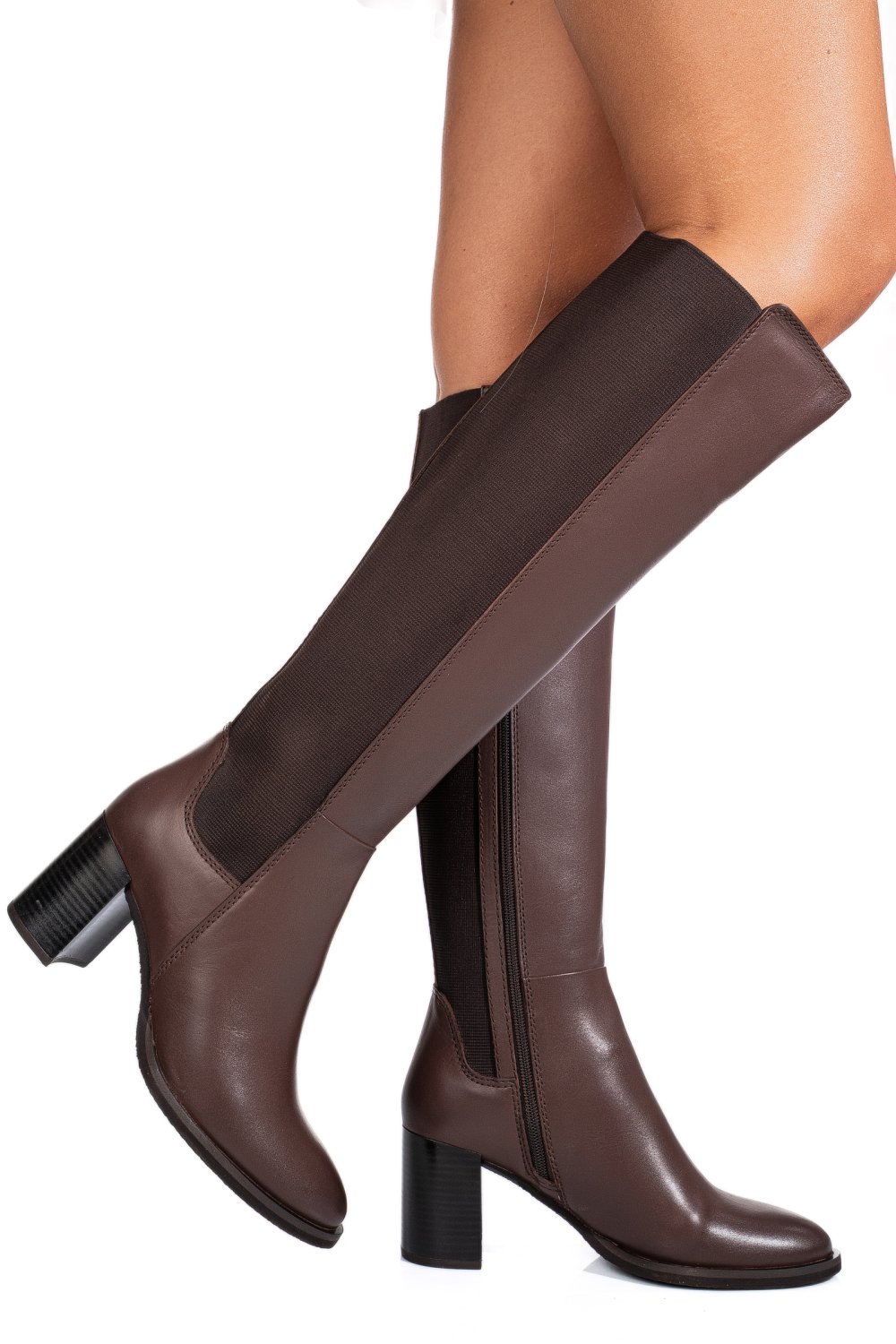 CIZME MARO INCHIS PIELE NATURALA 1S773229