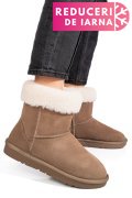 CIZME TAUPE PIELE NATURALA 1S77221