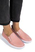 PANTOFI ROZ PIELE NATURALA 0PC86