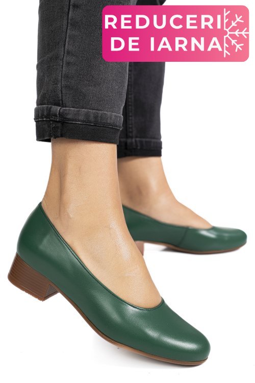 Pantofi green piele naturala 2pc040