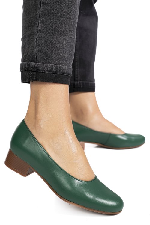 Pantofi green piele naturala 2pc040