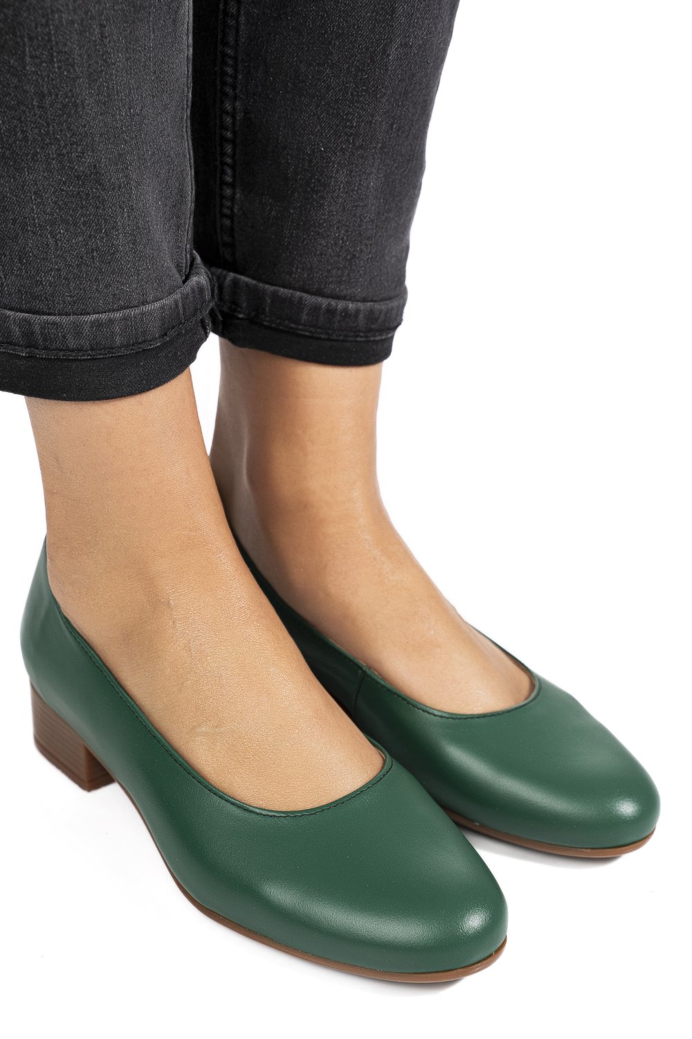 PANTOFI GREEN PIELE NATURALA 2PC040