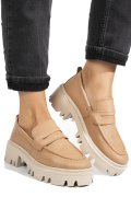 MOCASINI NUDE PIELE NATURALA IPCBM024