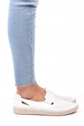 ESPADRILE ALBE PIELE NATURALA 7PC129