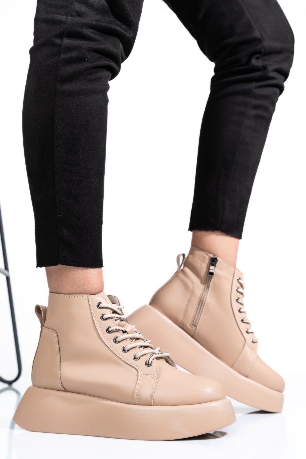 GHETE CAMEL PIELE NATURALA TSP5101