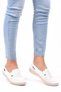 ESPADRILE ALBE PIELE NATURALA 7PC129