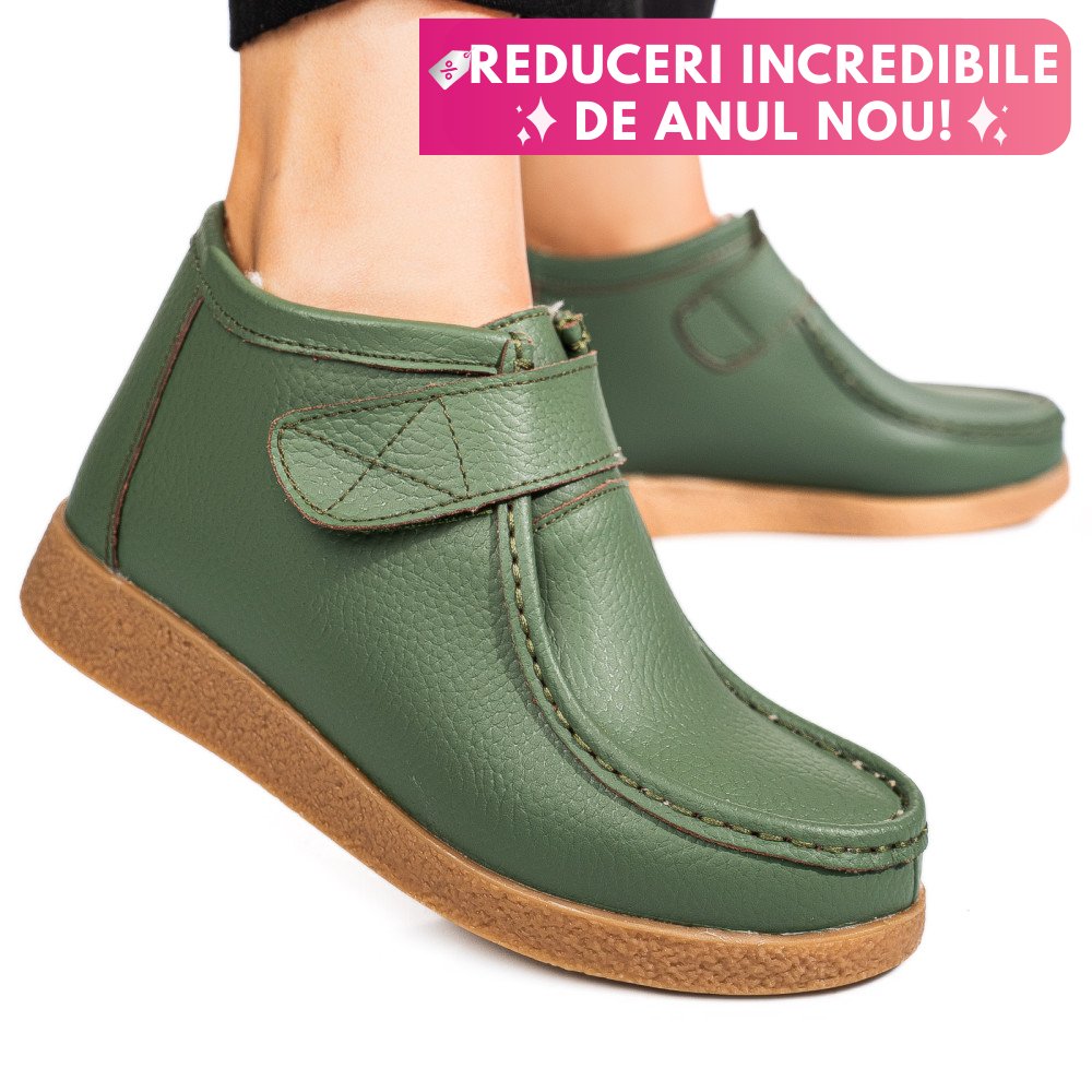 GHETE GREEN PIELE NATURALA 9SP601-2