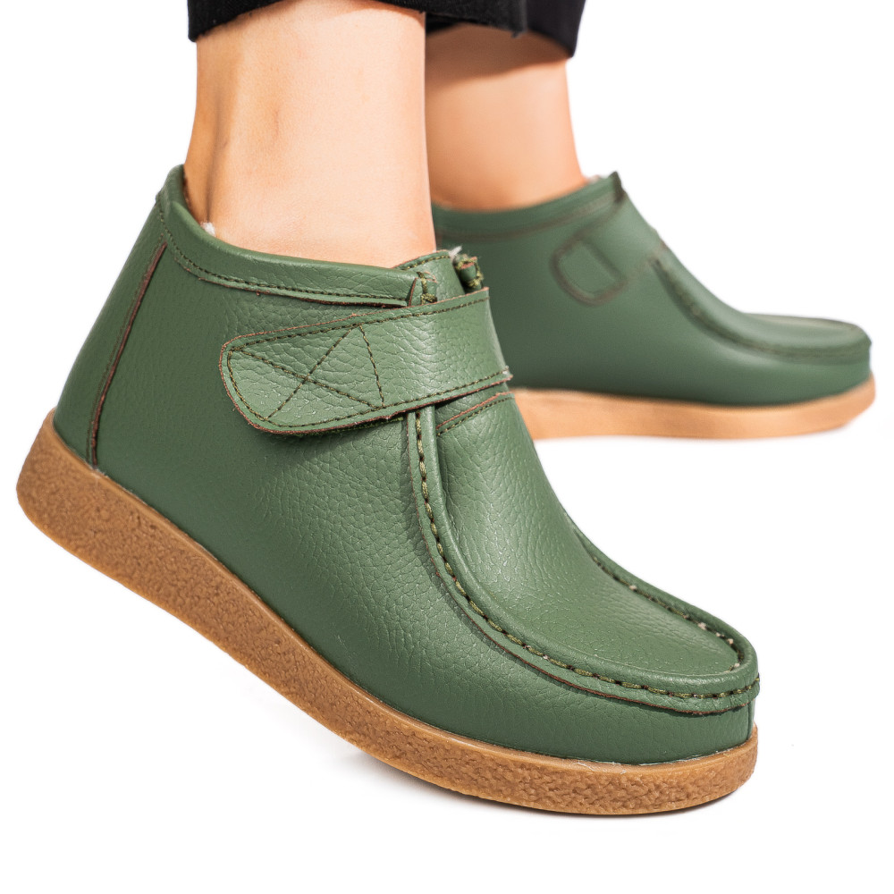 GHETE GREEN PIELE NATURALA 9SP601-2