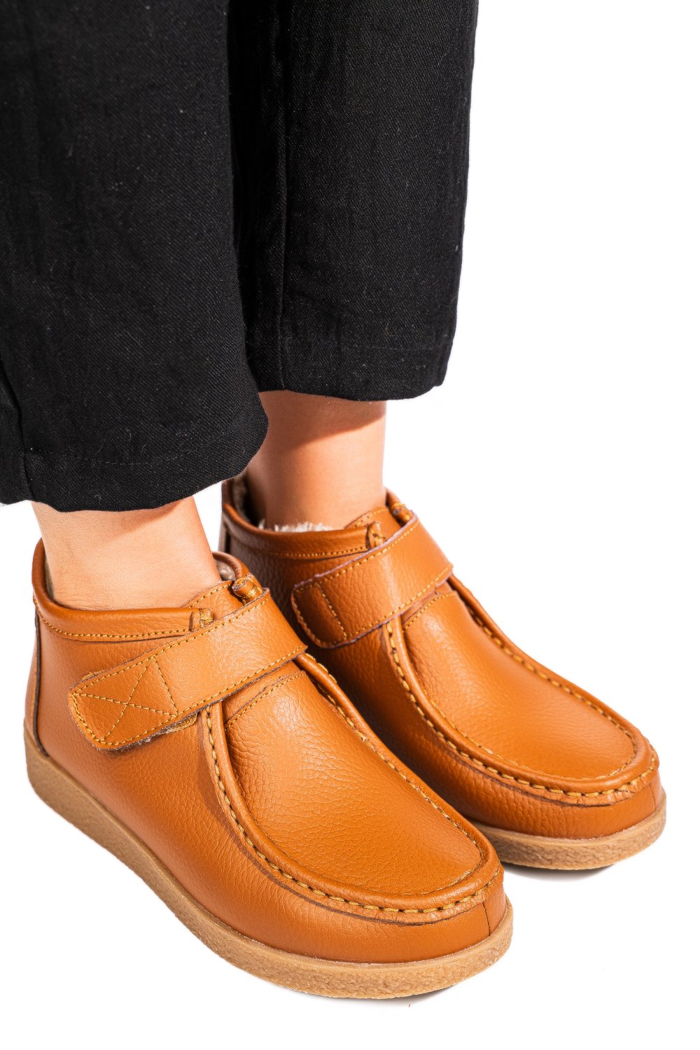 GHETE CAMEL PIELE NATURALA 9SP601-2