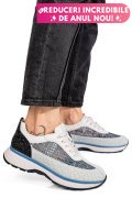 PANTOFI SPORT GRI PIELE NATURALA GSPO098