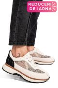 PANTOFI SPORT BEJ PIELE NATURALA GSPO098