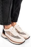 PANTOFI SPORT BEJ PIELE NATURALA GSPO098