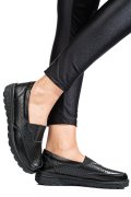 MOCASINI NEGRI PIELE NATURALA DSPX22025