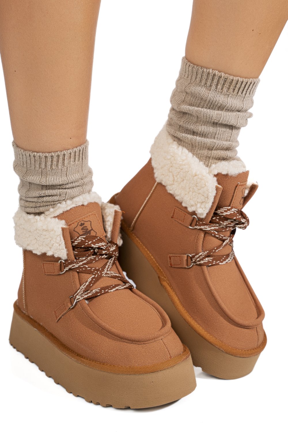 GHETE MARO PIELE NATURALA INTOARSA US77KB001