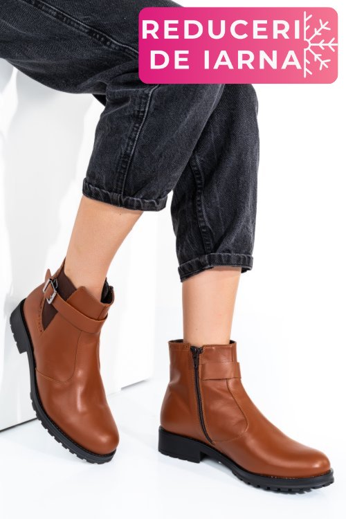 Ghete maro piele naturala 0s7782