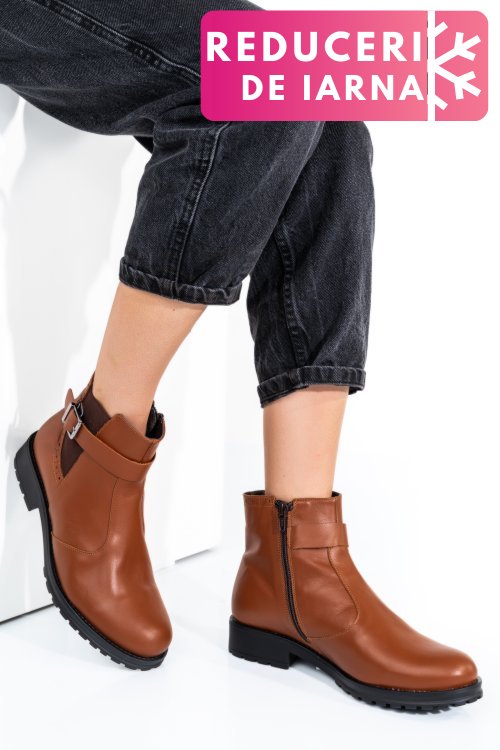 Ghete maro piele naturala 0s7782