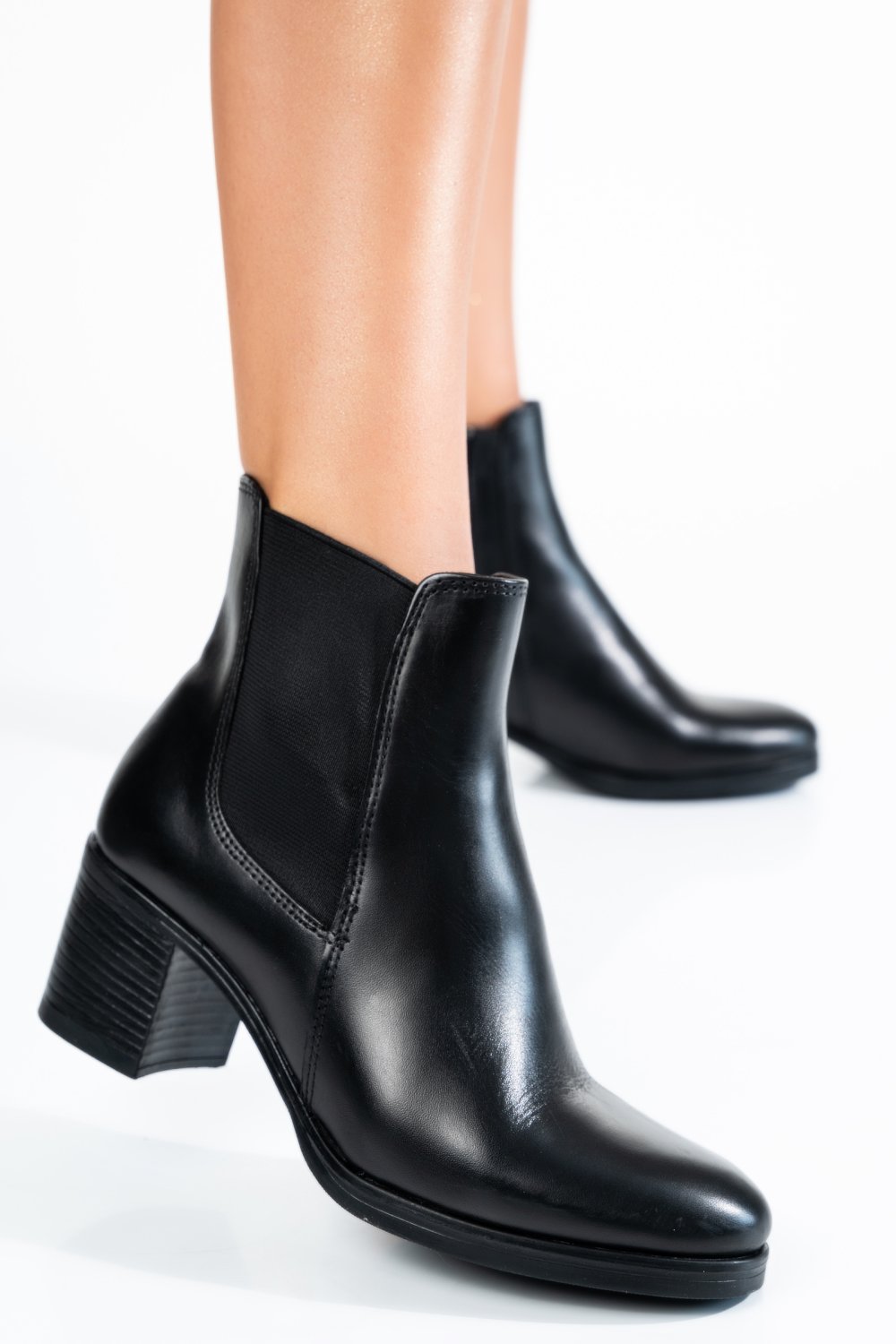 GHETE NEGRE PIELE NATURALA WS77H70H04