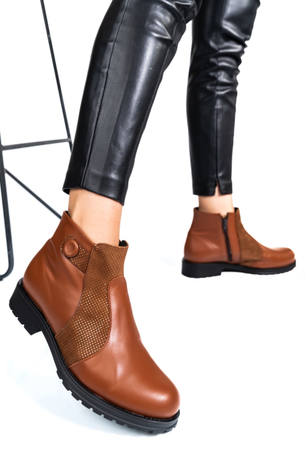 GHETE MARO PIELE NATURALA 0S775