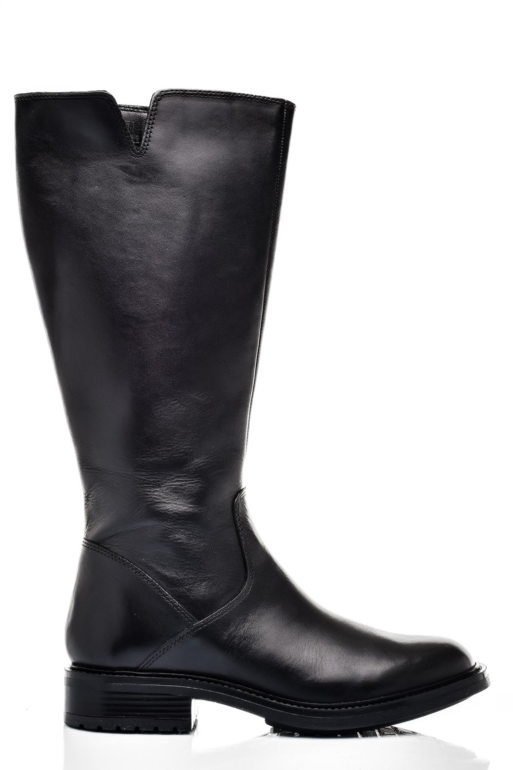 CIZME NEGRE PIELE NATURALA WS77B66H11