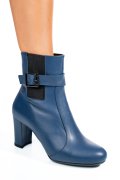 BOTINE DAMA PIELE NATURALA BLEUMARIN 7S7772