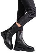 GHETE NEGRE PIELE NATURALA 1S771838