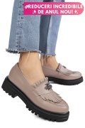 MOCASINI TAUPE PIELE NATURALA 1S77351