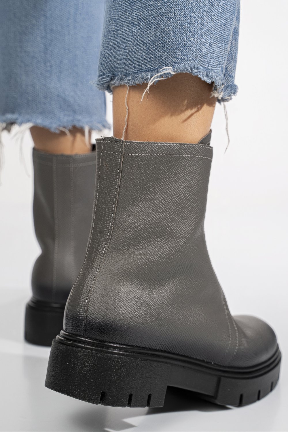 GHETE FEMEI PIELE NATURALA OLIVE 1S7770