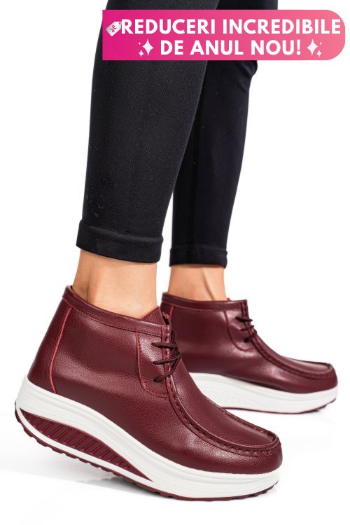 Ghete visinii piele naturala asp385