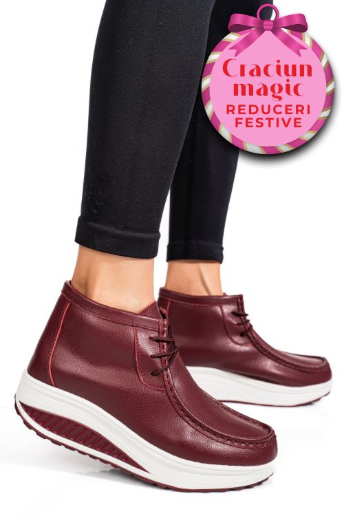 Ghete visinii piele naturala asp385