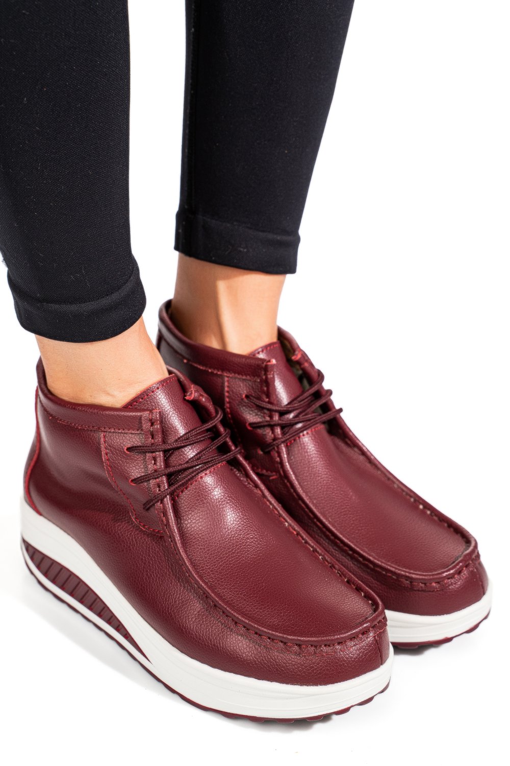 GHETE VISINII PIELE NATURALA ASP385