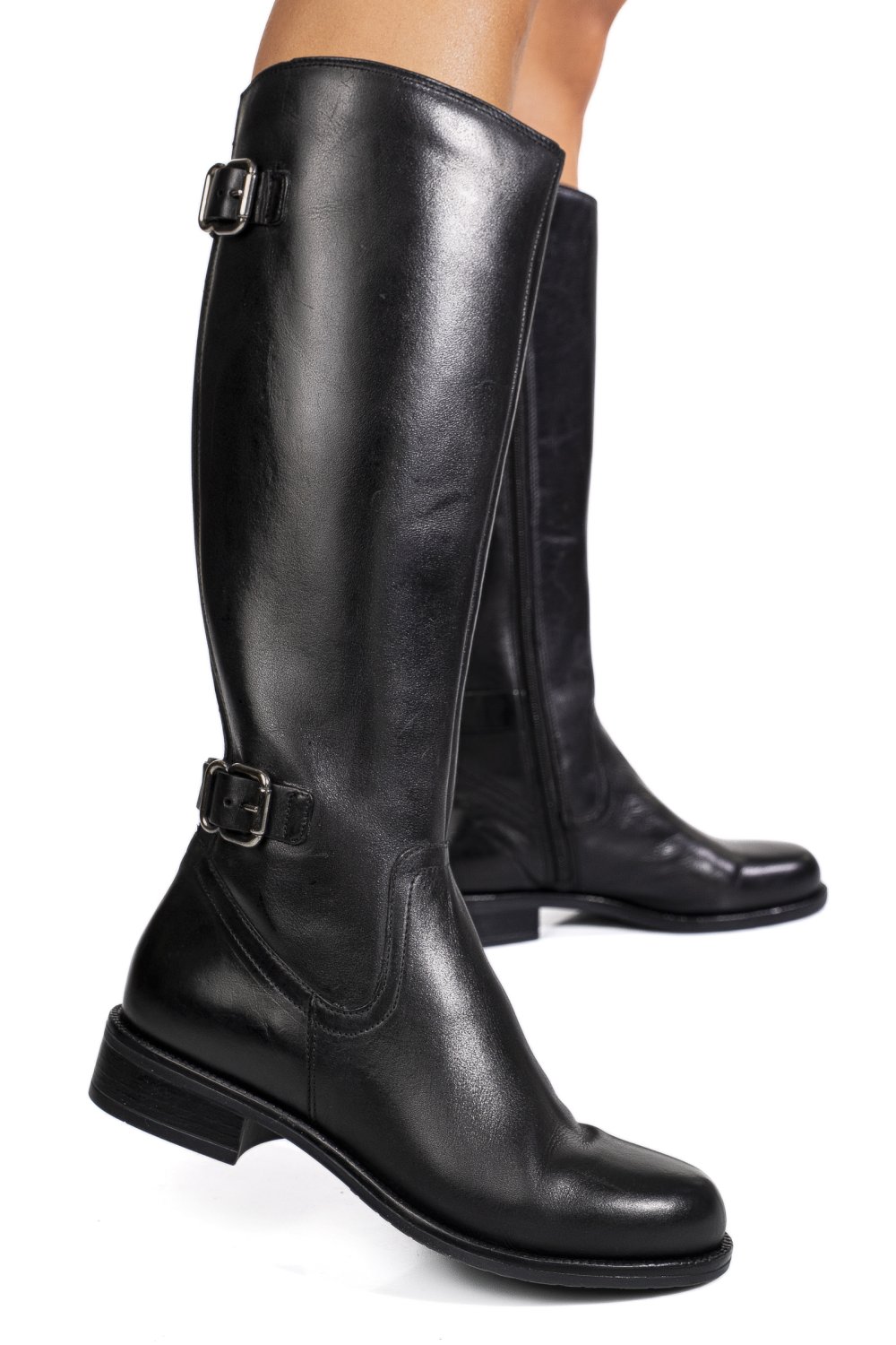 CIZME NEGRE PIELE NATURALA 51120006