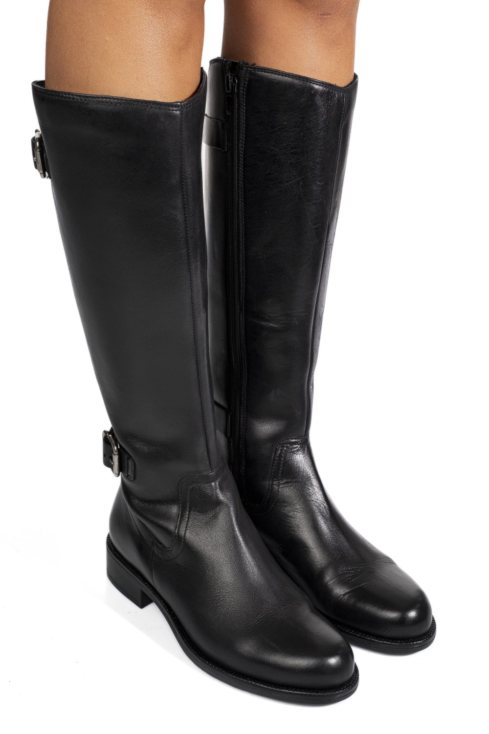 CIZME NEGRE PIELE NATURALA 51120006