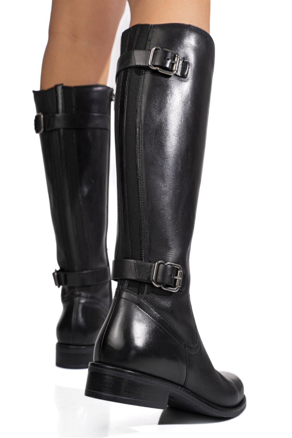 CIZME NEGRE PIELE NATURALA 51120006